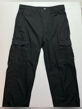 Men’s Propper Cargo Straight Leg Pants, 34x36, Black